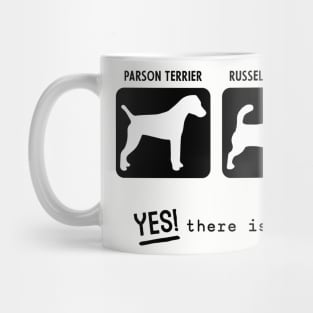 Parson, Russell, Fox Terriers, there is a difference! Mug